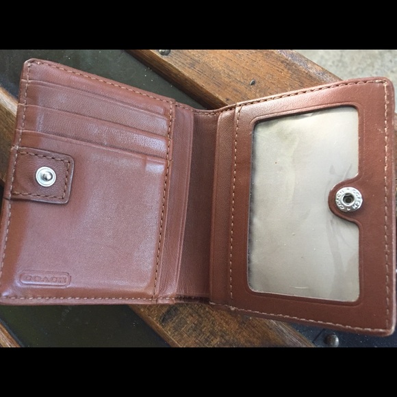 Small Coach wallet, authentic - Picture 2 of 5